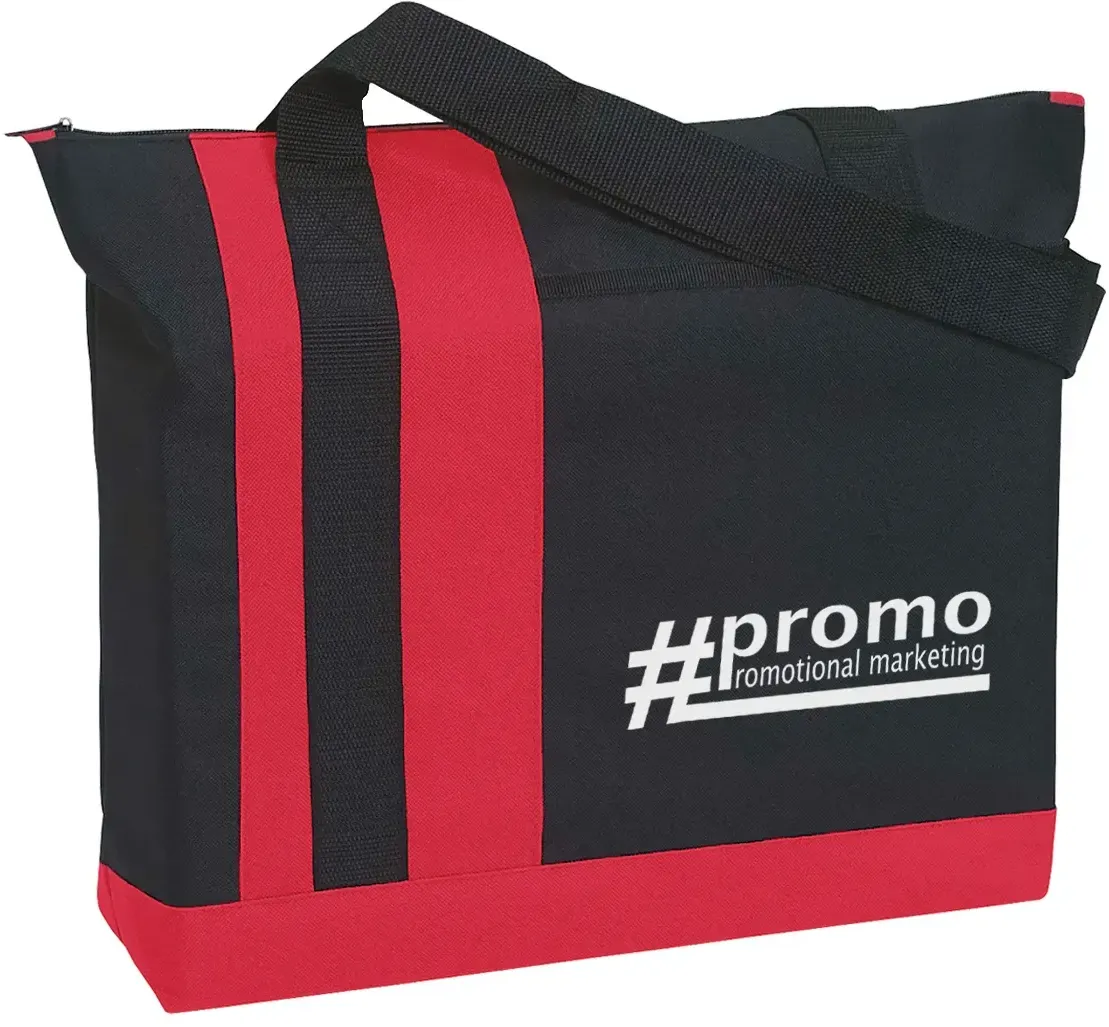 Custom Printed Tri-Band Tote Bag