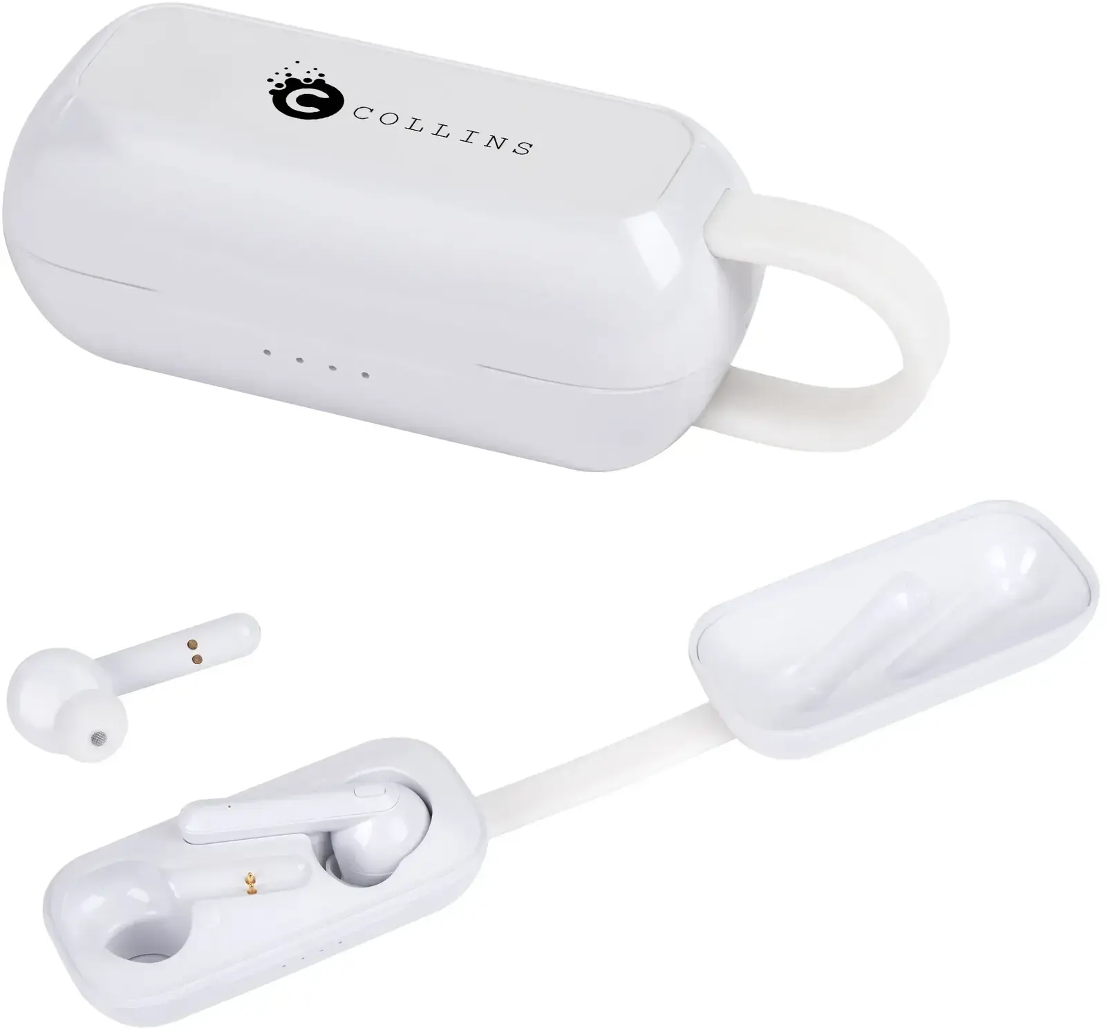 TWS Earbuds With Charging Case