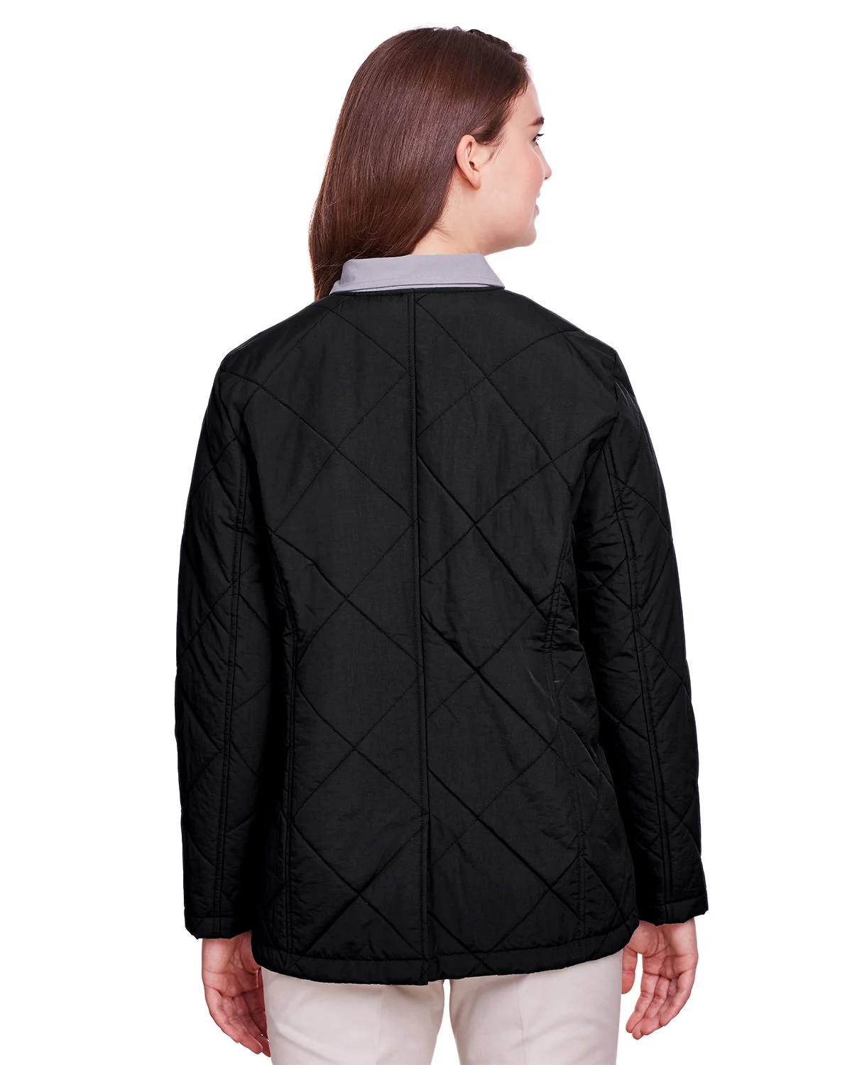 UltraClub Ladies' Dawson Quilted Hacking Jacket