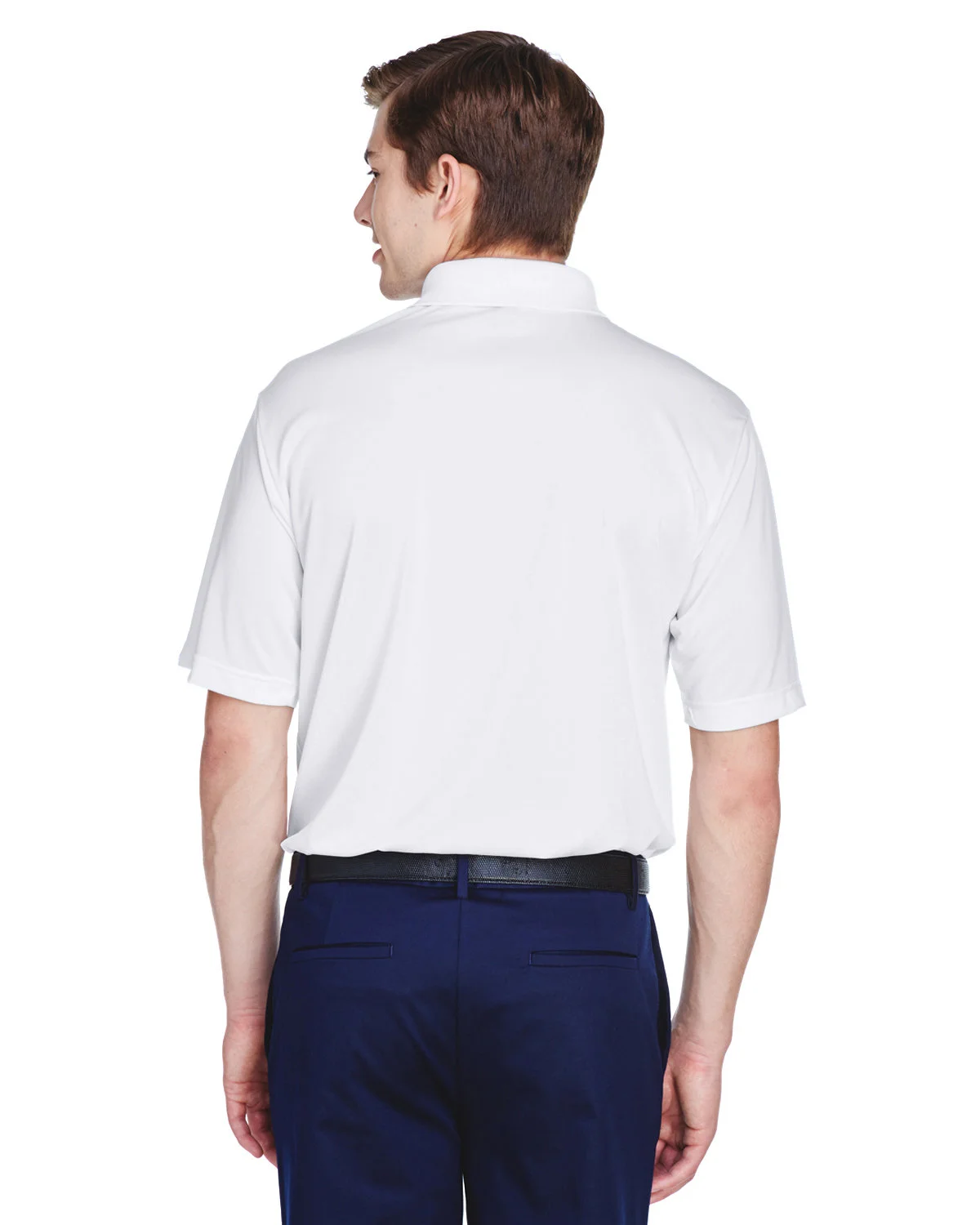 UltraClub Men's Cool & Dry 8-Star Elite Performance Interlock Polo