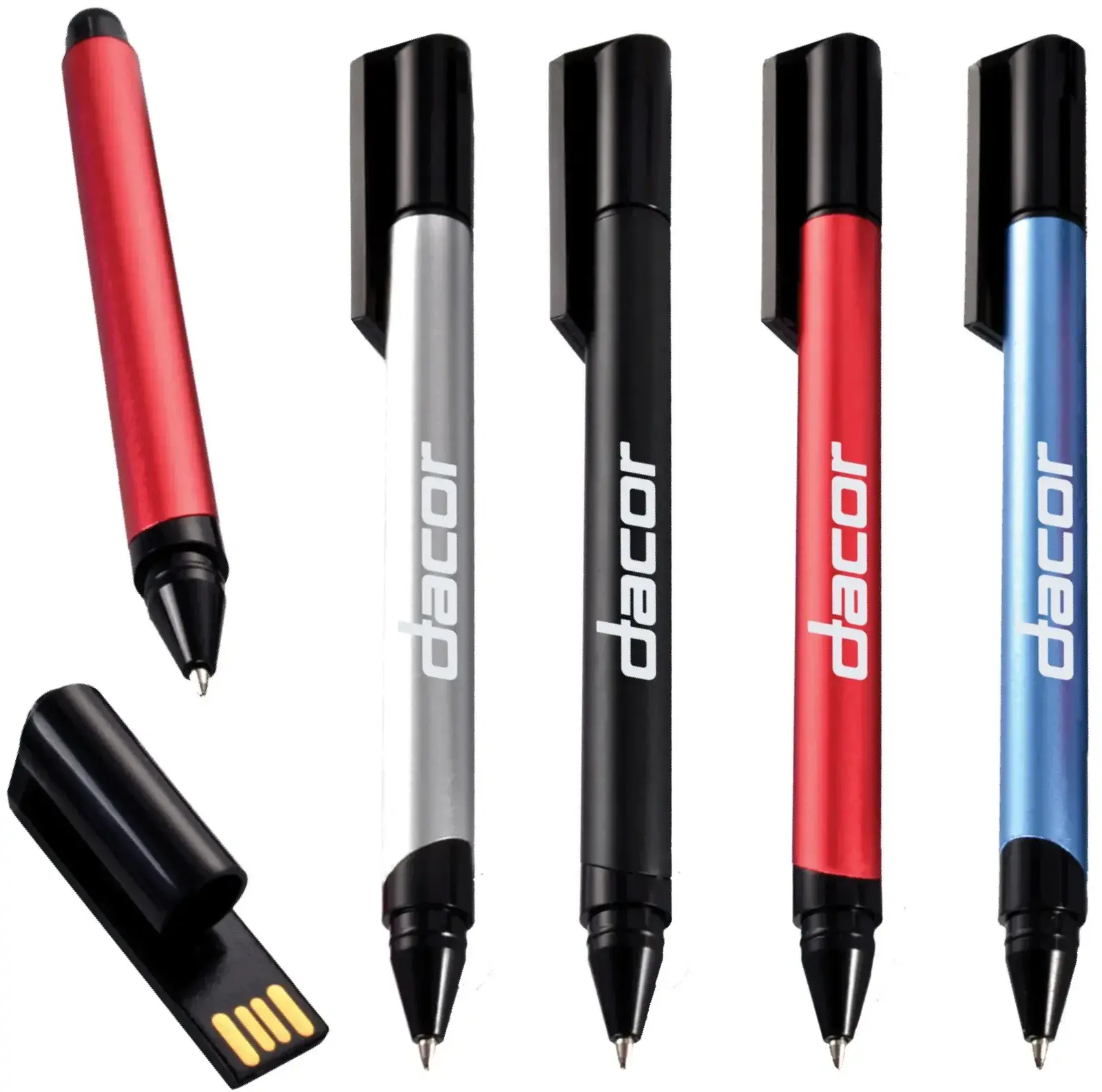 Twist & Pen Drive: USB + Stylus for Touchscreens