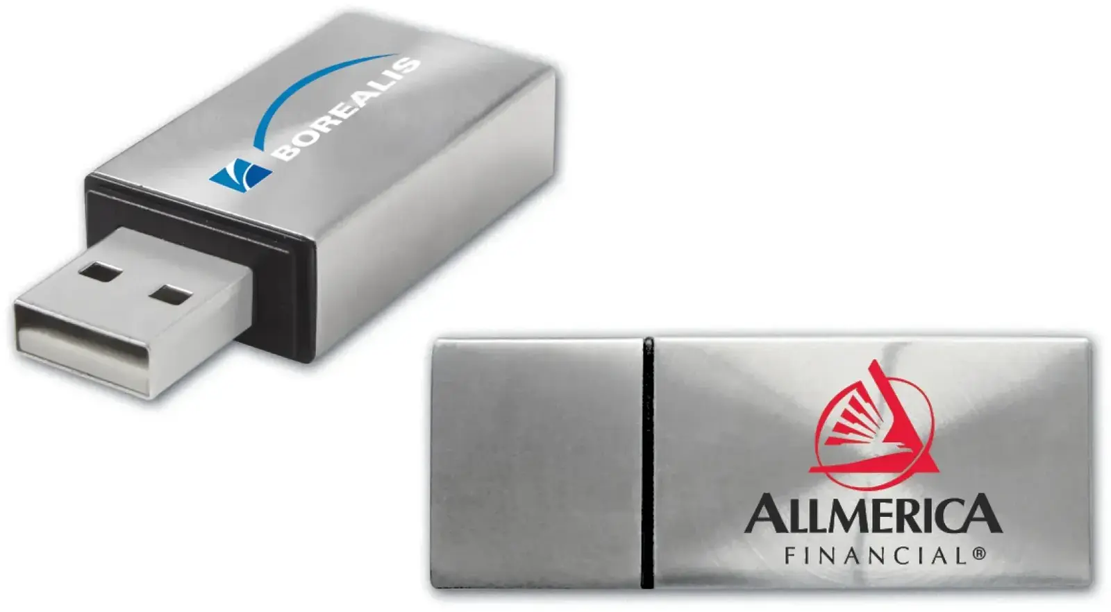 USBRM Custom Engraved Metal Promotional Flash Drive