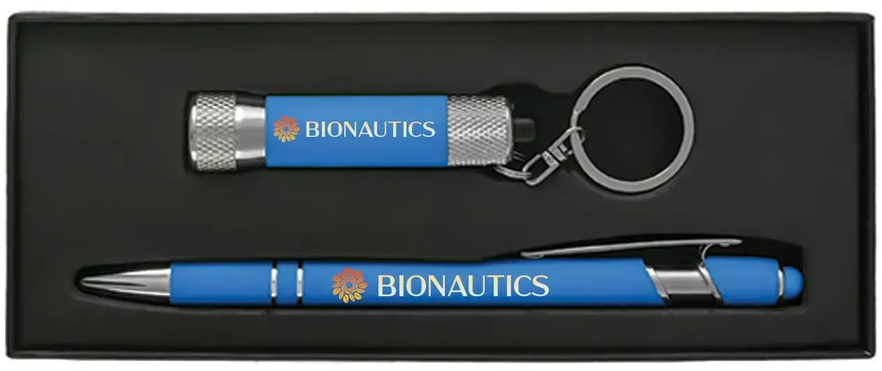 Personalized Vector Pen Flashlight Set