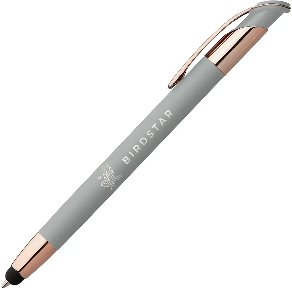 Veneto Softy Rose Gold Stylus - Custom Laser