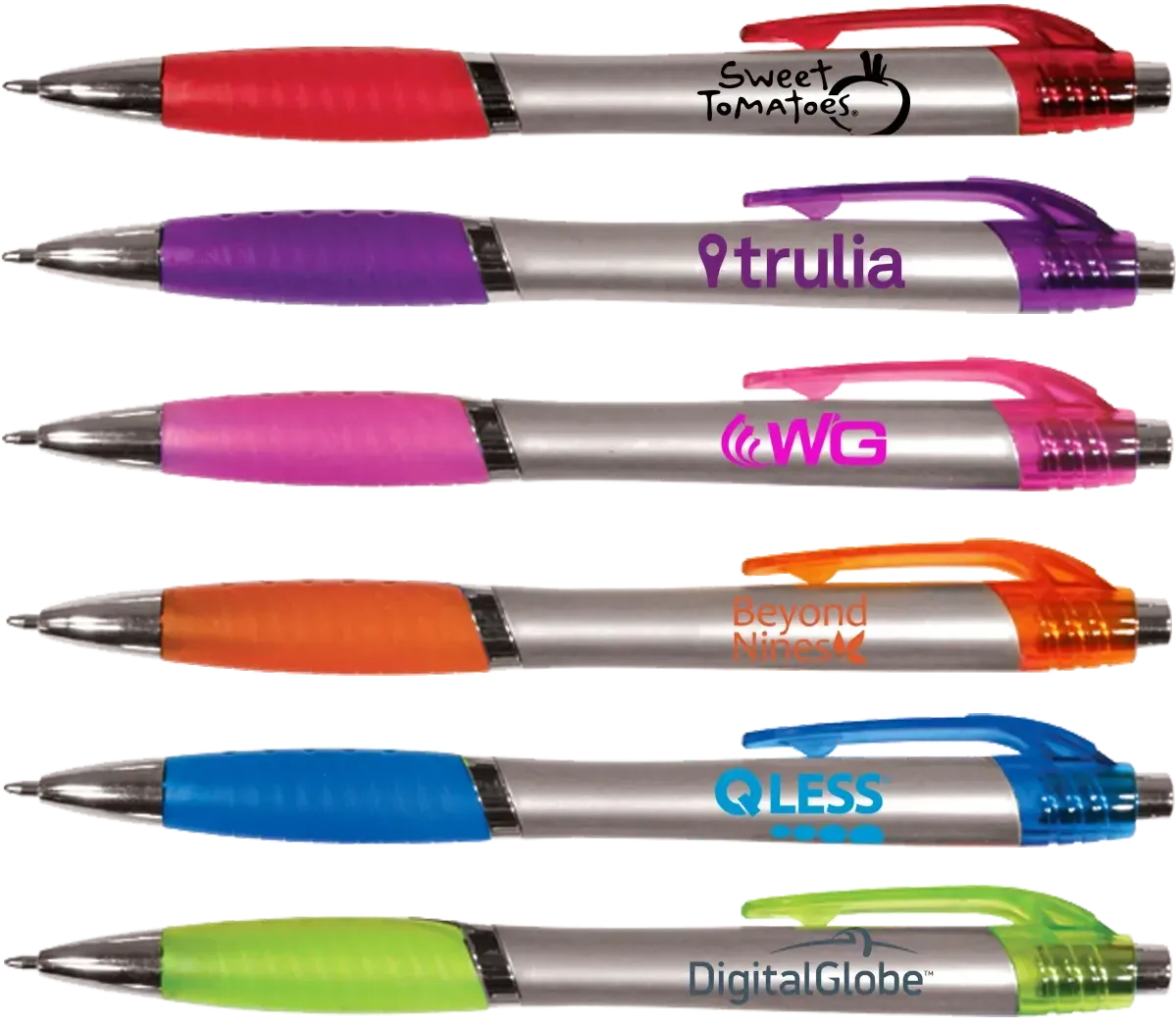 Customizable Rubber-Grip Ventura Promotional Pen