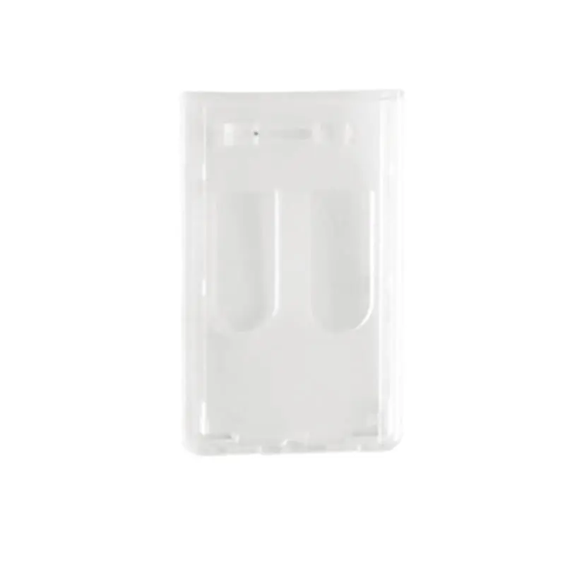 Vertical/Side Top Load Poly-carbonate 2 Card Dispenser