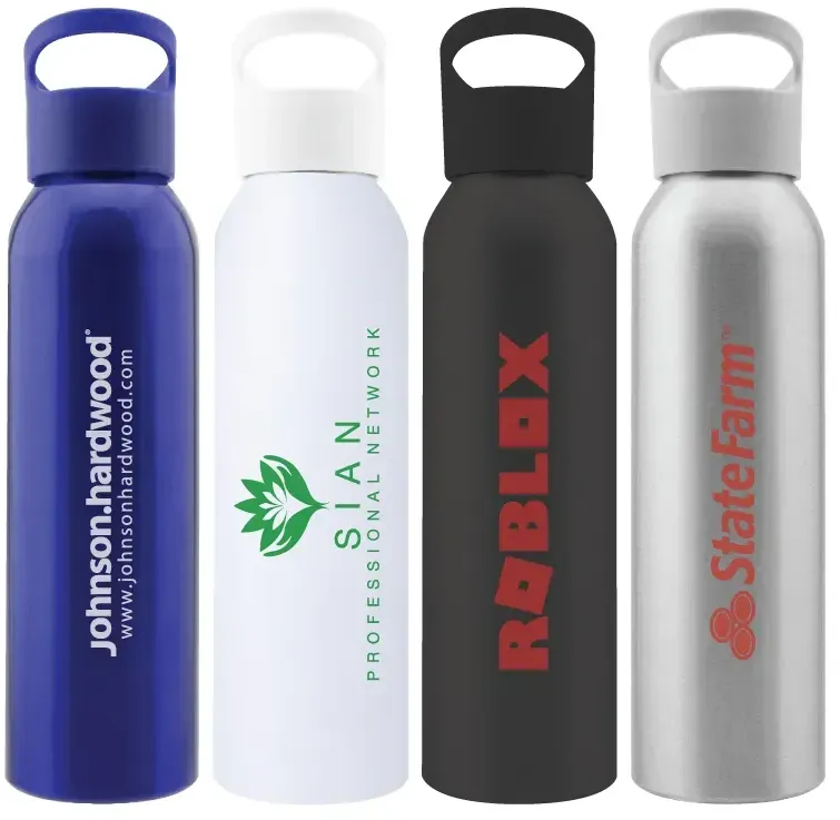 Custom Aluminum Water Bottle - 20 oz.