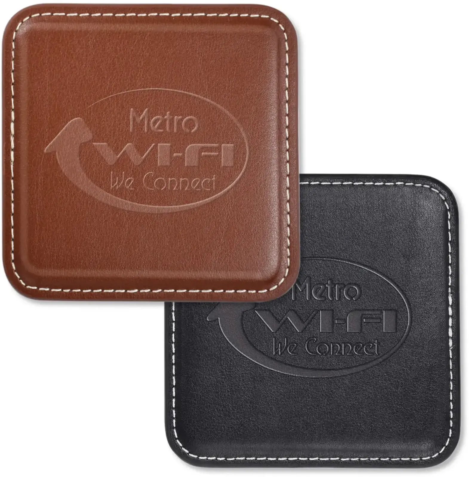 Personalized Leather Coaster