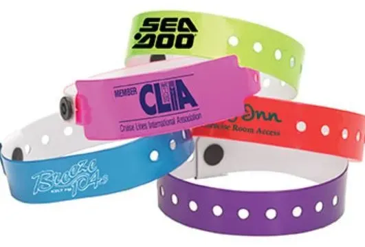 Logo Vinyl Wristband (1")