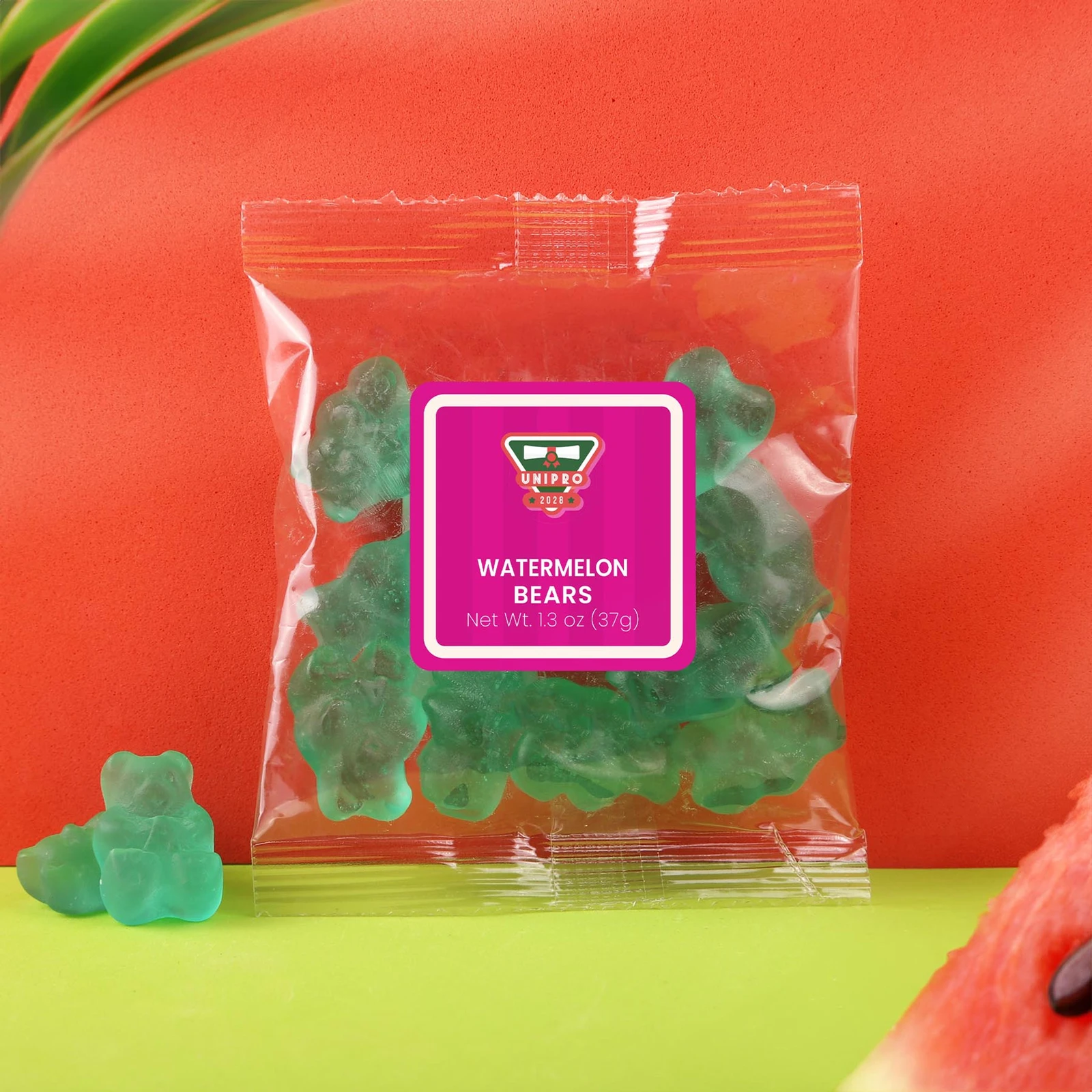 Watermelon Bears Giveaway Candy 1.3 oz Pack