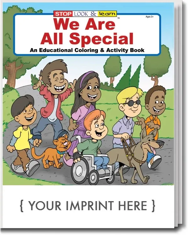 We Are All Special Coloring Book