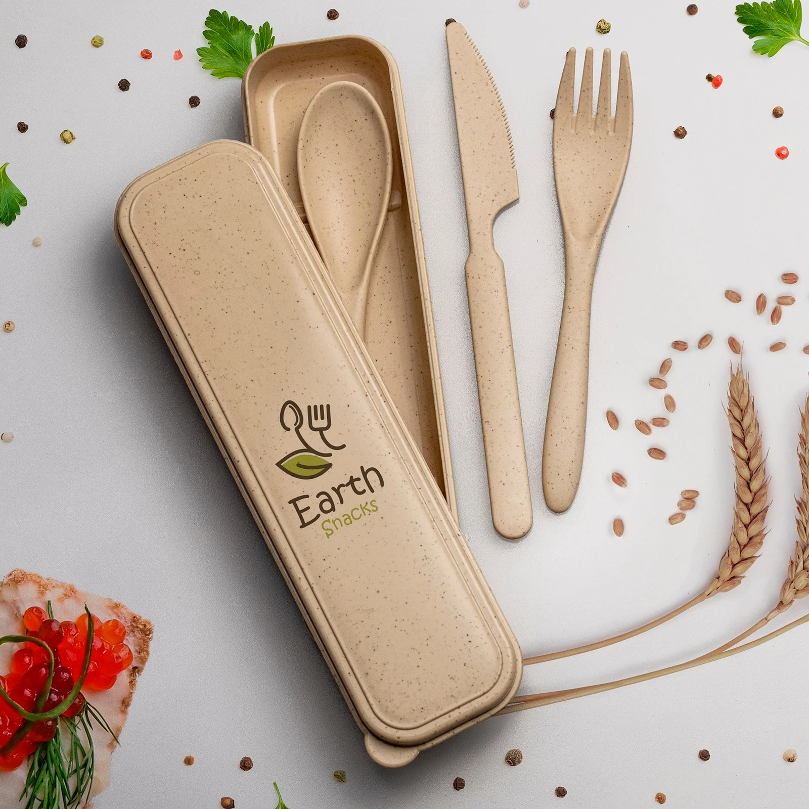 Wheat Straw Cutlery Set