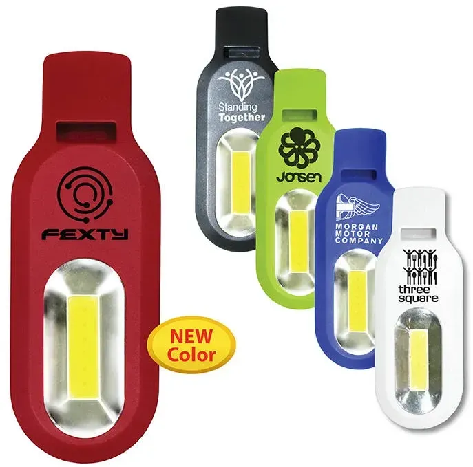 COB Light Whistle Lanyard with Logo - Promotional Safety Item