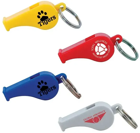 Promotional Whistle Keytag