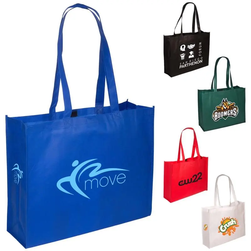 White Non-woven Tote Bag