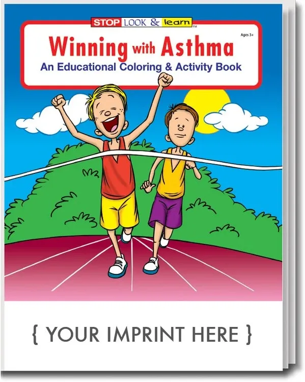 Winning with Asthma Coloring Book & Activity Book