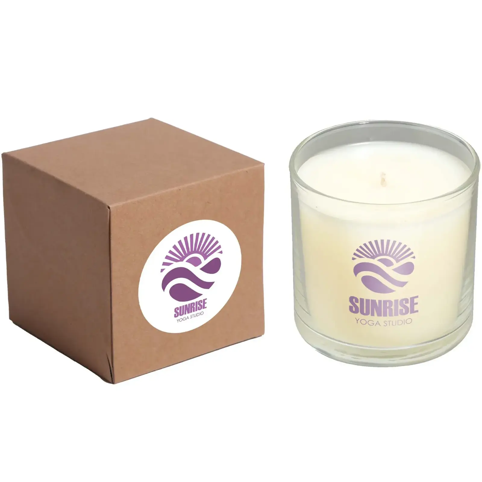 Wixie Candle with Kraft Paper Box: 5 oz