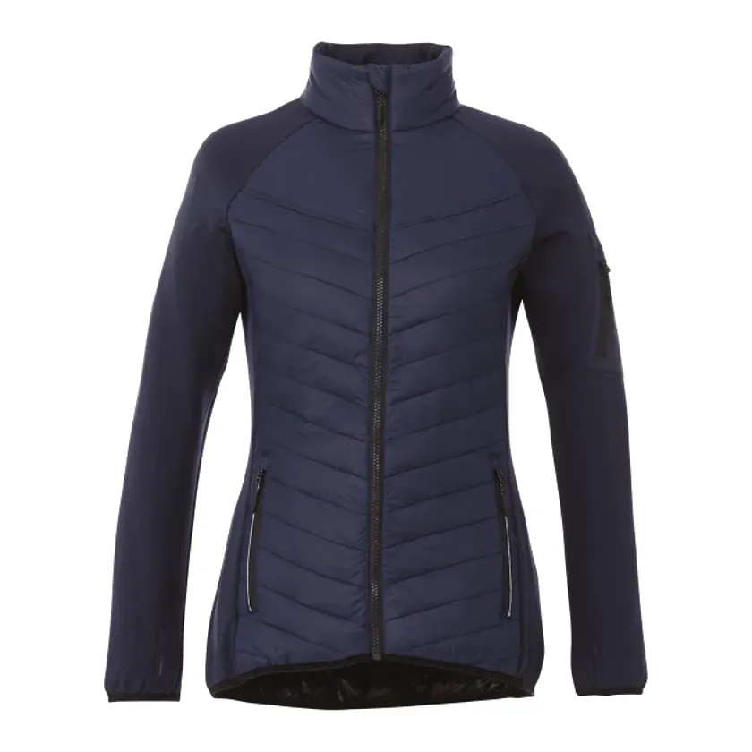 Custom Branded Women's BANFF Hybrid Insulated Puffer Jacket