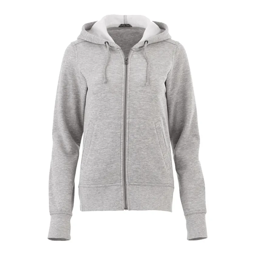 Custom Women's Fleece Full Zip Hoody - Cypress