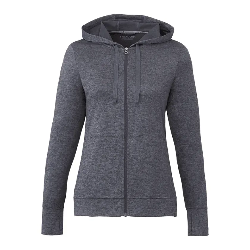 Branded Eco Knit Full Zip Women's Hoody