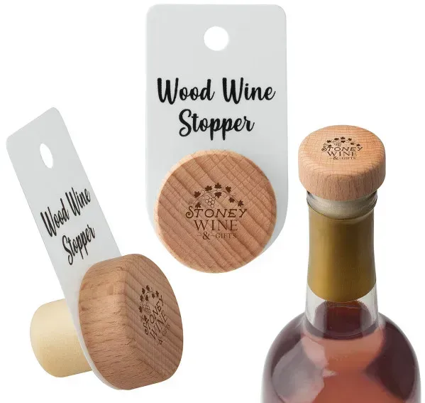 Customized Wood Wine Stopper