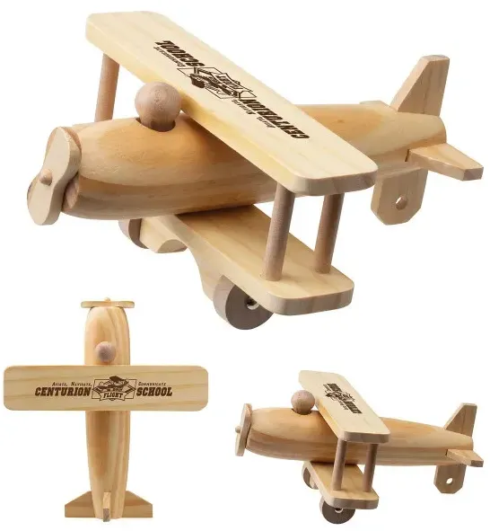 Personalized Wooden Airplane