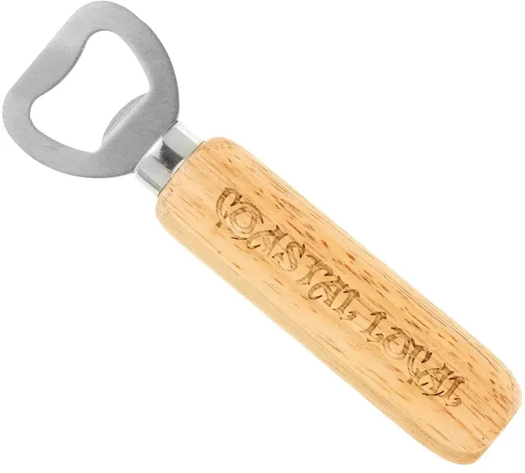 Custom Vintage Wood Bottle Opener