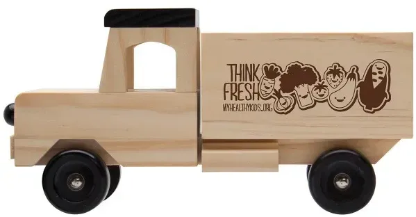 Logo Wooden Truck
