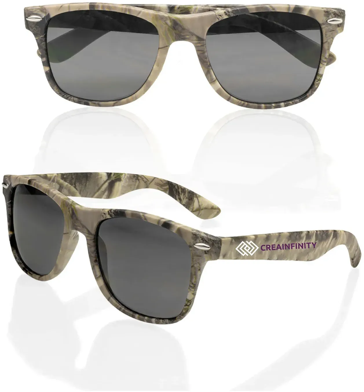 Custom Woodland Camo Sunglasses