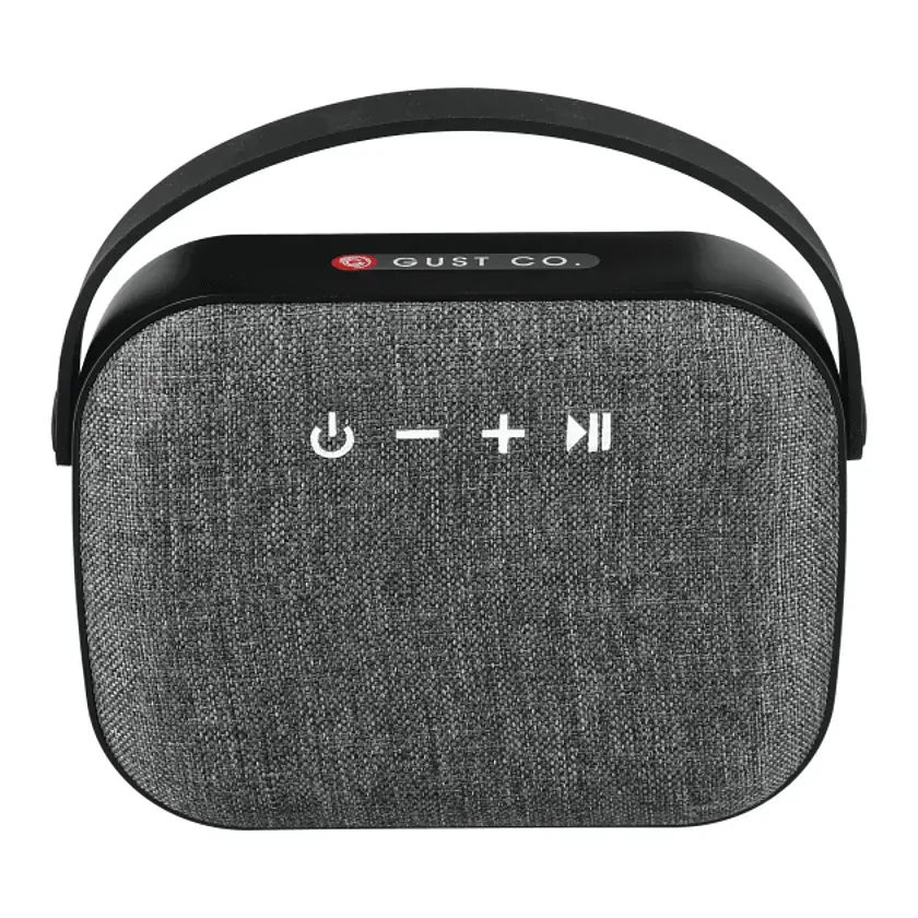 Branded Woven Fabric Bluetooth Speaker with Built-in Microphone