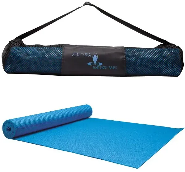 Yoga Fitness Mat & Carrying Case