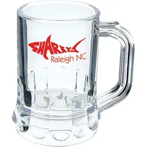 1.25 oz Plastic Fluted Mini Mug