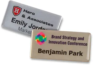 Personalized Metal Name Badge