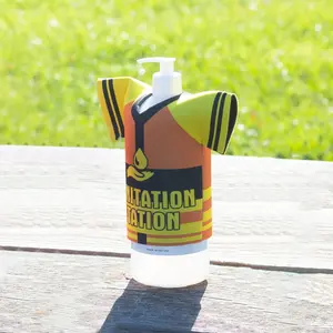 1 Liter Sanitizer Cover: 1 liter Jersey