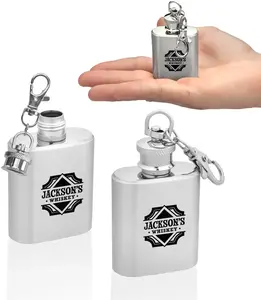 Personalized Keychain Flask (1 oz.)