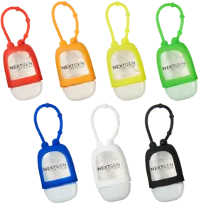 Personalized Silicone Hand Sanitizer - 1 oz.