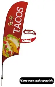 10.5' Value Razor Sail Sign Kit (Double-Sided with Value Spike)