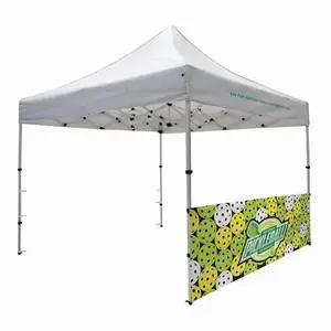 10' Compact Tent Half Wall Kit (Dye Sublimated, Single-Sided)