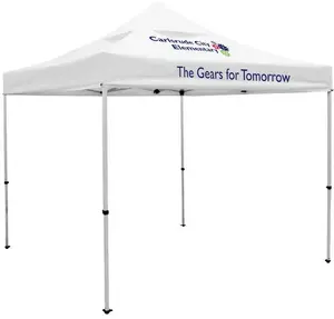 10' Deluxe Tent Kit with Vented Canopy (Imprinted, 2 Locations)