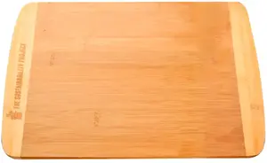 Personalized Two-Tone Bamboo Cutting Board