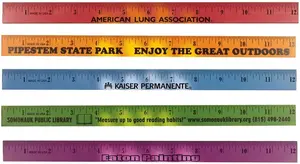 Promotional Mood Wood Ruler - 12"