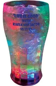 3 LED Light Soda Cup - 12 Oz.