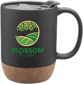 13oz Gogh Ceramic Mug w/ Cork Bottom (Full Color)