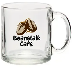 13oz Kona Glass Coffee Mug (Full Color)