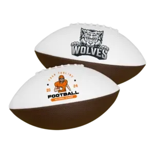 14" Premium Matte Full-Size Synthetic Leather Signature Football