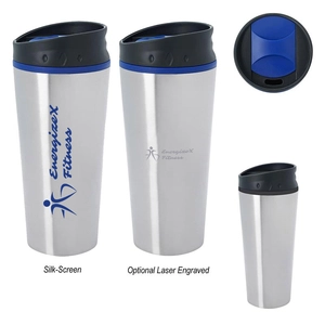 15 Oz. Stainless Steel Diamond Mug