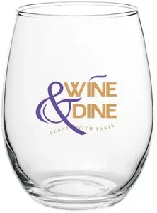 15 oz. Stemless Wine Glasses