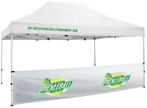 15' Premium Tent Half Wall Kit (Full-Color Imprint)