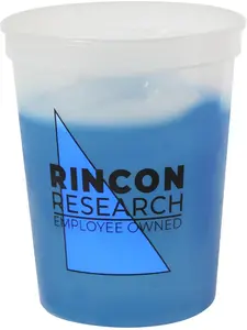 CHEER Color Changing Stadium Cup - 16 oz. - Customizable Logo