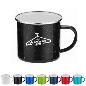 16 oz. Iron and Stainless Steel Camping Mug